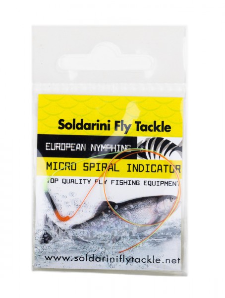 Soldarini Fly Tackle Micro Spiral Indicator Sighter Tri-Color 25mm