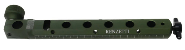 Renzetti Tool Bar for tying vises Green 6 Inch