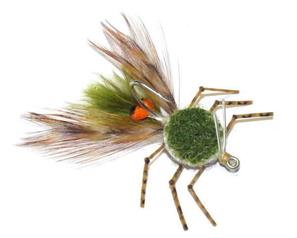 H2O Saltwater Fly - Epoxy Crab olive