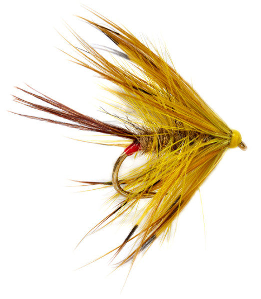 Fulling Mill Wet Fly - Jackie's Yellow Mayfly Maifliege