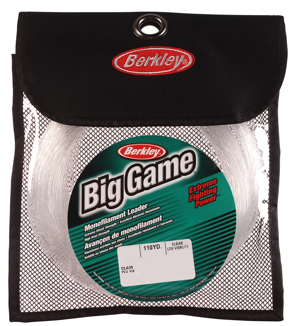 Berkley Trilene Big Game Mono Leader 100m/Bag, Leader Materials, Lines, Spin Fishing