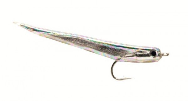 Fulling Mill Saltwater Fly - Softy Minnow pearl, Tropical Flies, Flies