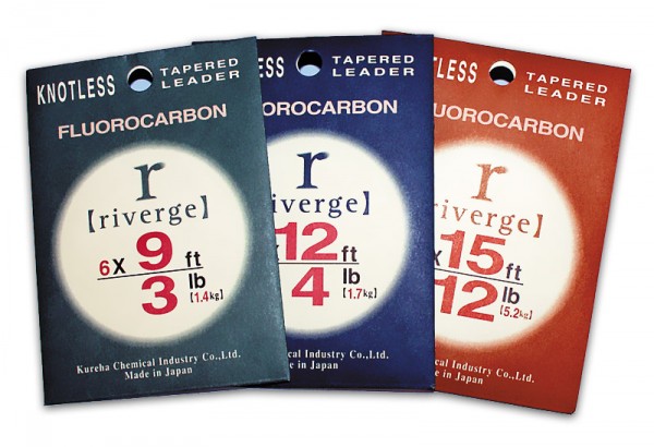 Riverge Fluorocarbon Tapered Leader 9 ft