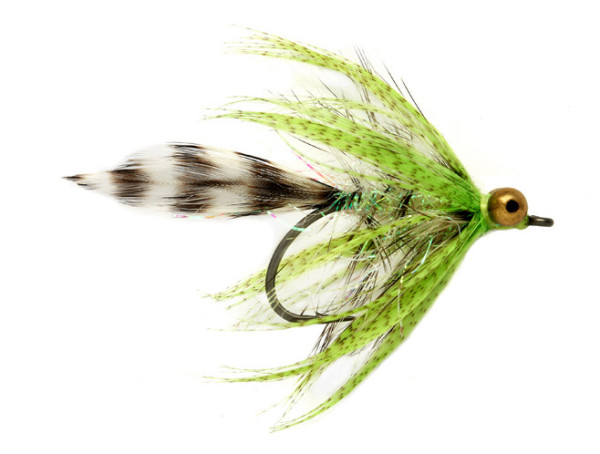 Fulling Mill Sea Trout Fly - Polar Magnus chartreuse