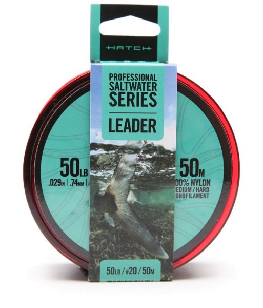 Hatch Professional Saltwater Series Med/Hard Monofilament Leader