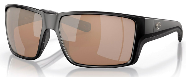 Costa Polarized Glasses Reefton Pro - Matte Black (Copper Silver Mirror 580G)