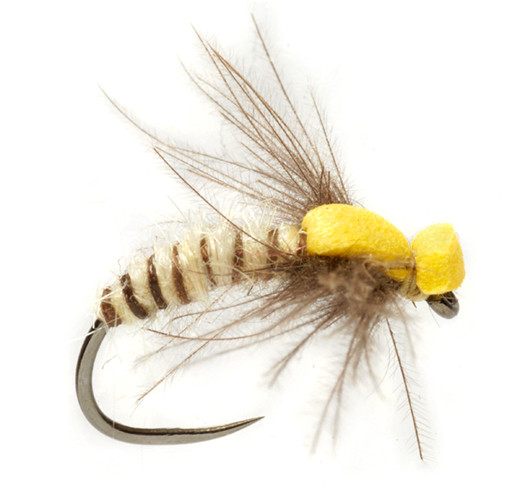Fulling Mill Dry Fly - Procter's Spent Caddis Cream Yellow Barbless