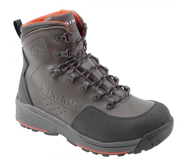 Simms Freestone Wading Boot with Rubber Sole Gummi (dark olive)