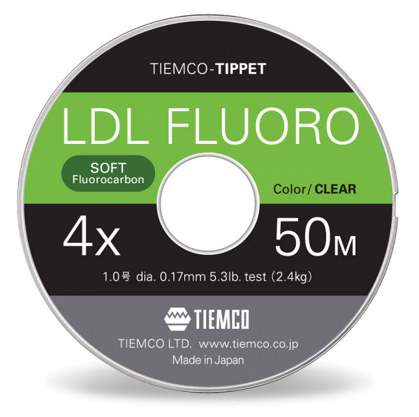 Tiemco TMC LDL Soft Fluorocarbon Tippet 50 m
