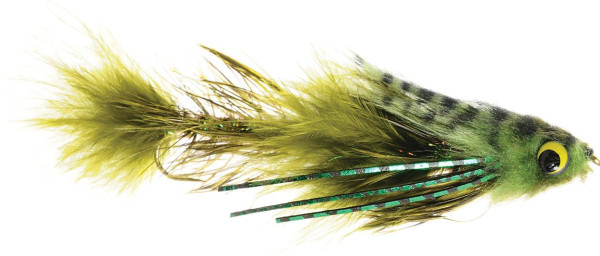 Guideline Streamer - Double Gonga olive