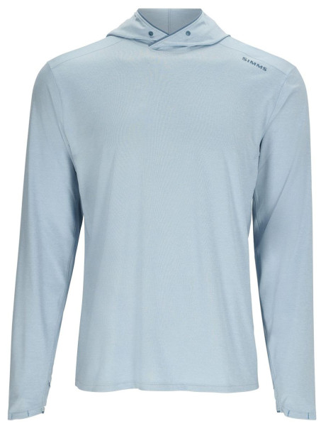 Simms Solarflex Hoody Longsleeve steel blue heather