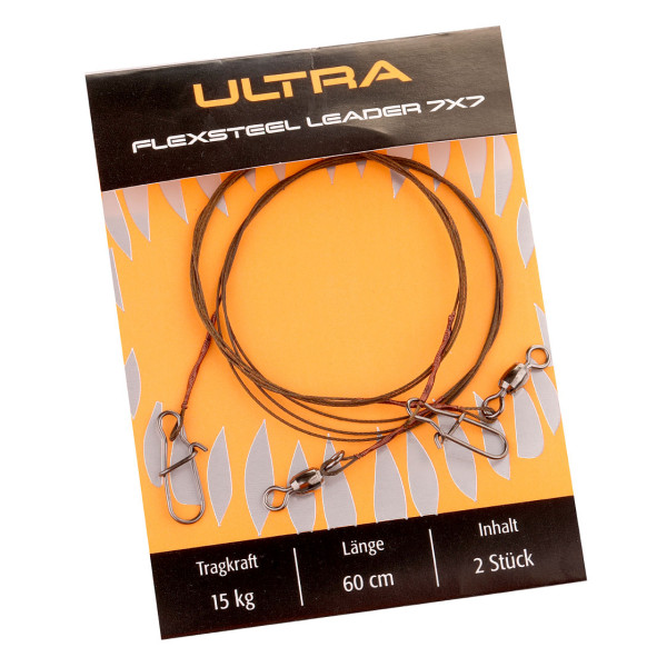 Climax Ultra 7x7 Flexsteel Leader 60 cm 2-Pack