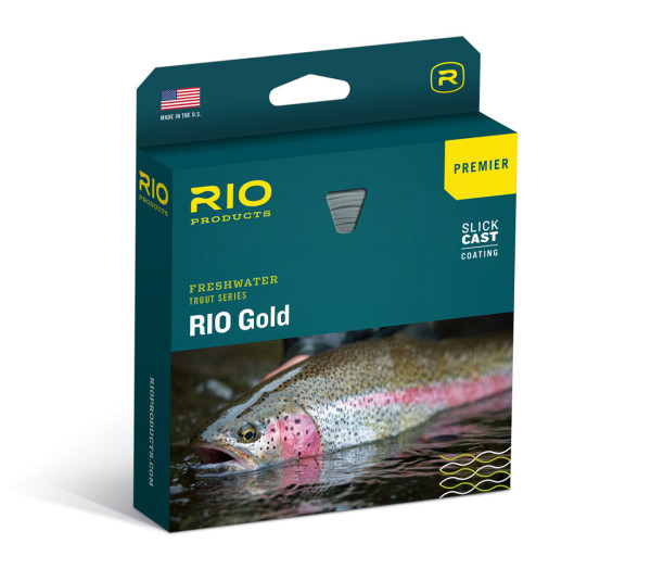 Rio Premier Gold Fly Line moss/gold