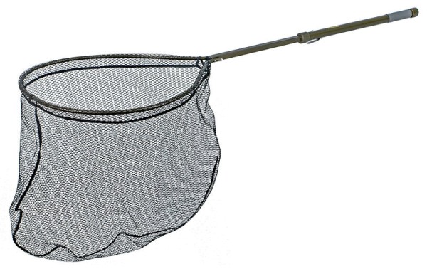 McLean Angling 130 Telescopic Hinged Handle Weigh Net micro mesh