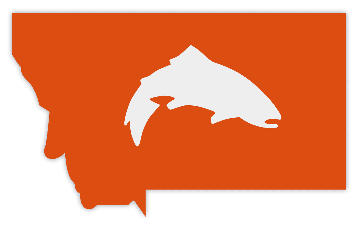 Simms Montana Trout Sticker 10 cm Sticker Print & Sticker Equipment adhfishing