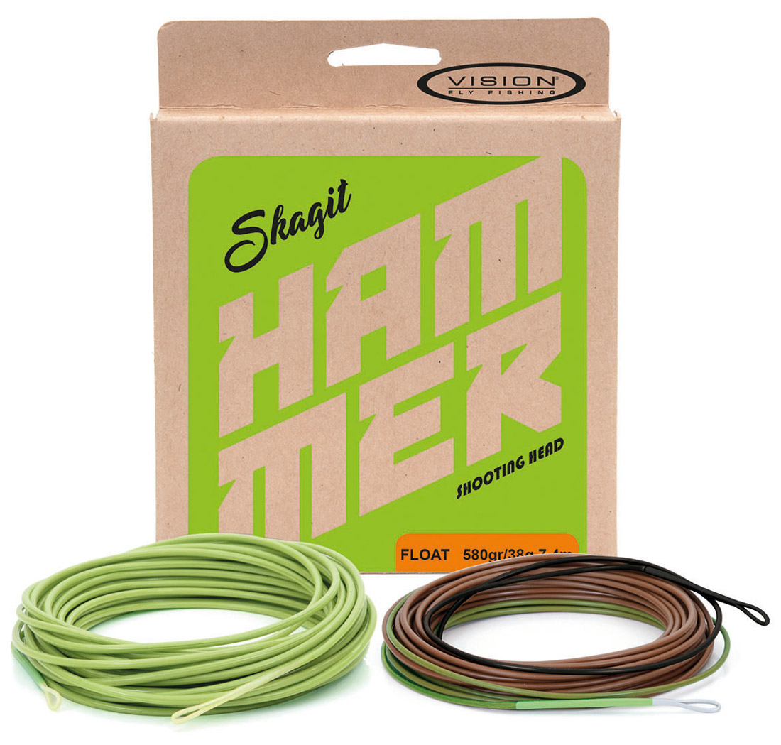 Vision Hammer Skagit Shooting Head, Shooting Heads, Double-handed, Fly  Lines