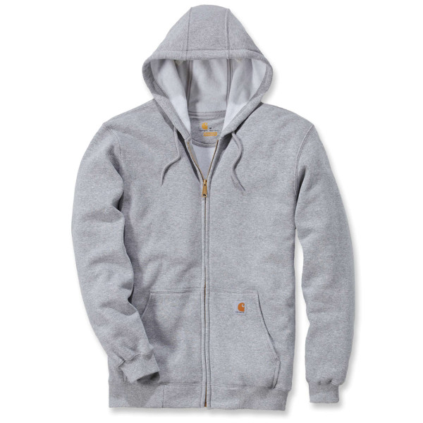 Carhartt Zip Hooded Sweatshirt Pullover heather grey