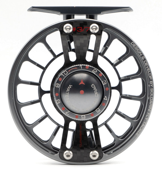 Soldarini Tournament MXC Carbon Fly Reel gunsmoke