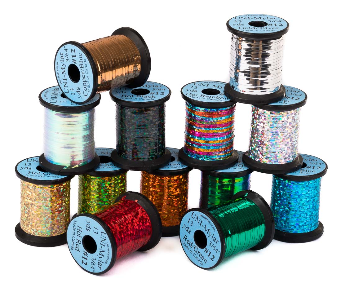 Uni Mylar Tinsel Tinsel Fly Tying Materials Fly Tying adhfishing