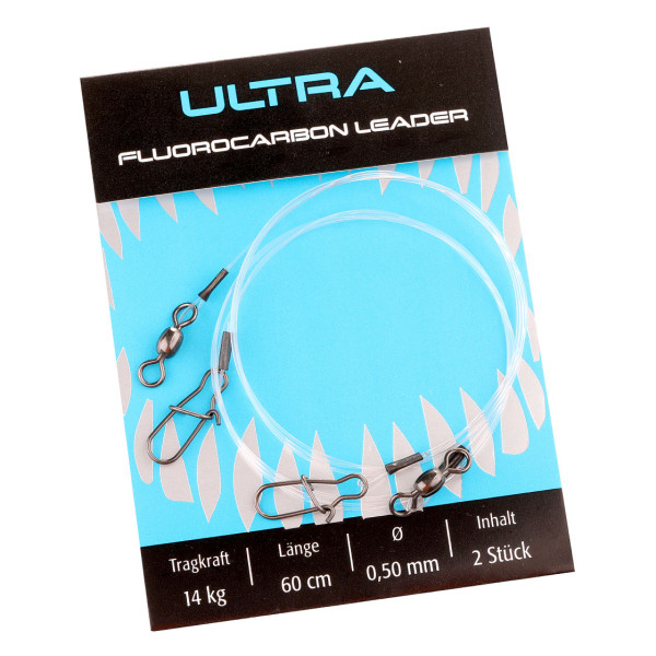 Climax Ultra Fluorocarbon Leader 2-Pack