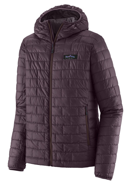 Patagonia Nano Puff Fitz Roy Trout Hoody PrimaLoft Jacket OBPL