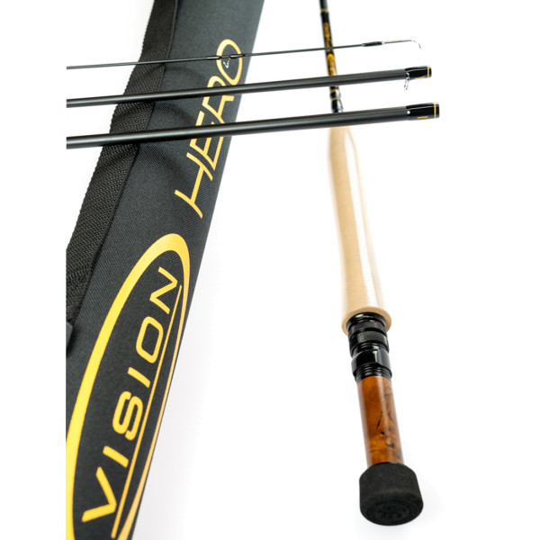 Vision Black Hero Euronymph Special Edition Fly Rod # 3 - 10,6 ft