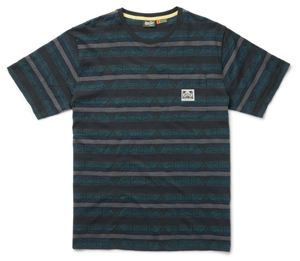 Howler Brothers Jacquard T-Shirt - mescal stripe antique mescal stripe antique black