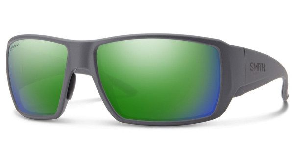 Smith Optics Polarized Glasses Guide's Choice XL CP - Matte Cement (Polar Green Mirror)