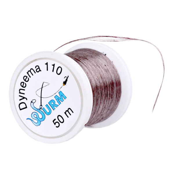 Wurm Dynema 110 Tying Thread 50 m brown