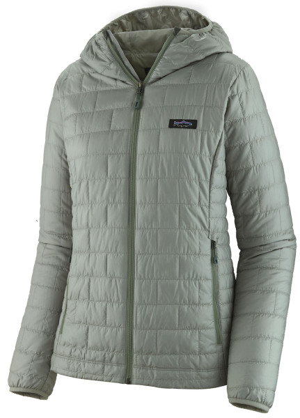 Patagonia W's Nano Puff Fitz Roy Trout Hoody PrimaLoft STGN