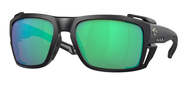 Costa Polarized Glasses King Tide 8 #L Black (Green Mirror 580G)