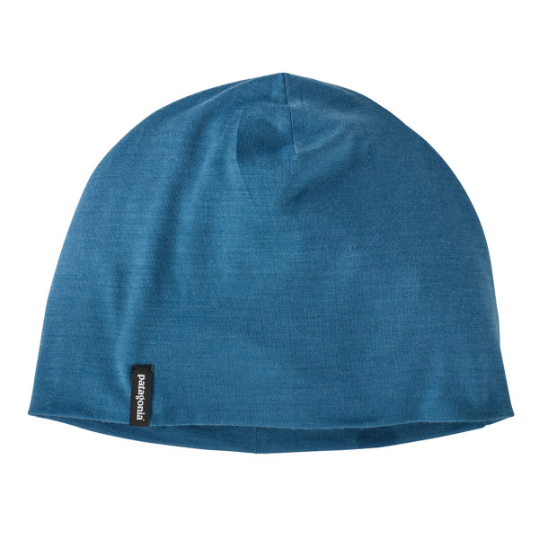 Patagonia Overlook Merino Wool Liner Beanie WAVB Wavy Blue (WAVB)