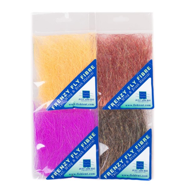 H2O Frenzy Fly Fiber Synthetic and Flash Fly Tying Materials Fly