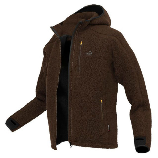 teddy fleece zip jacket