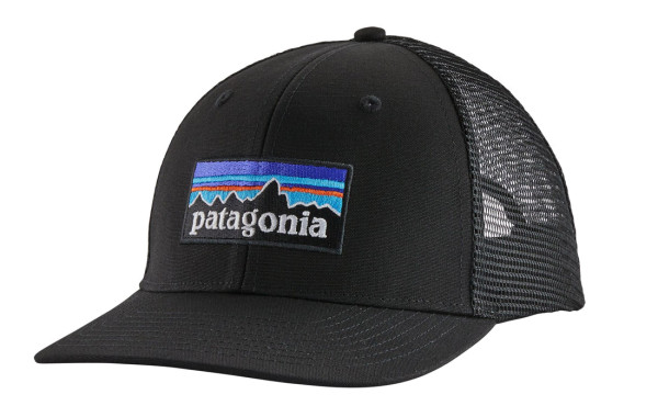 Patagonia P-6 Logo Trucker Hat BLK