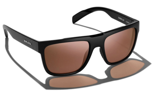 Bajio Polarized Glasses Caballo - Black Matte (Copper PC)