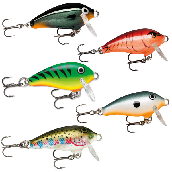 Rapala Mini Fat Rap 3 cm, Hardbaits, Lures and Baits, Spin Fishing