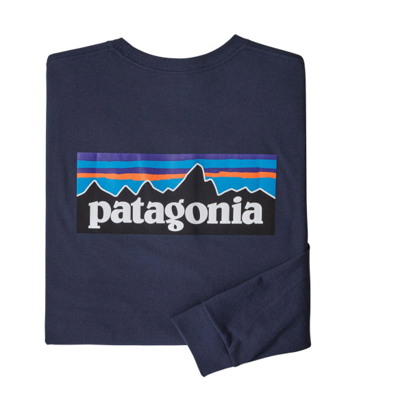 Patagonia L/S P-6 Logo Responsibili-Tee Shirt CNY