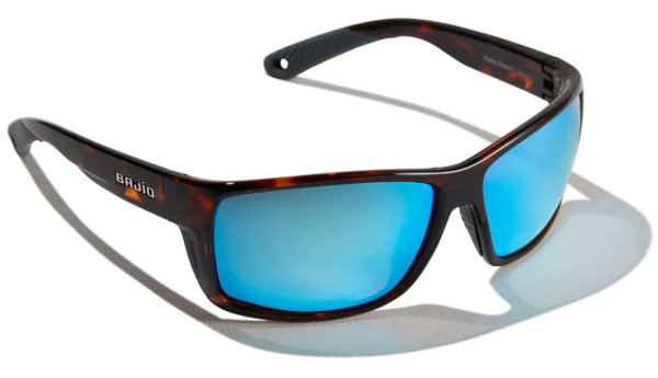 Bajio Polarized Glasses Bales Beach - Dark Tort Gloss (Blue Mirror Glass)