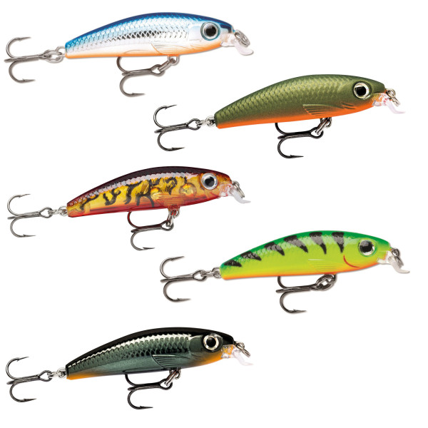 Silver Blue Rapala Ultra Light Minnow 06 Fishing Lure 