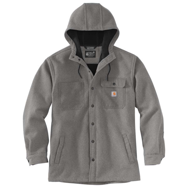 Carhartt Wind & Rain Bonded Shirt Jacket black heather