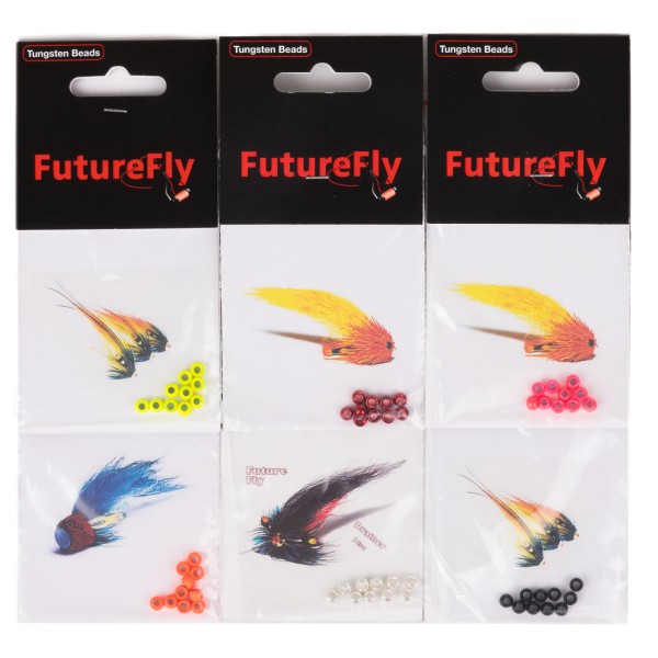Future Fly Tungsten Beads for tube flies adhfishing Tube System