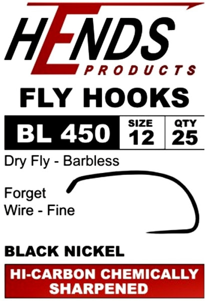 Hends BL 450 Dry Fly Hook