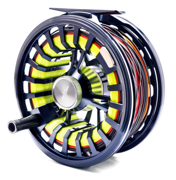 Guideline Halo Fly Reel dark grey sapphire blue