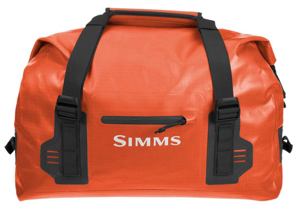 Simms Dry Creek Duffel Small 60l simms orange