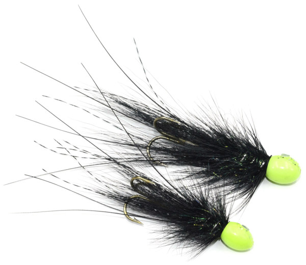 Guideline Tube Fly Kursk Chartreuse Head