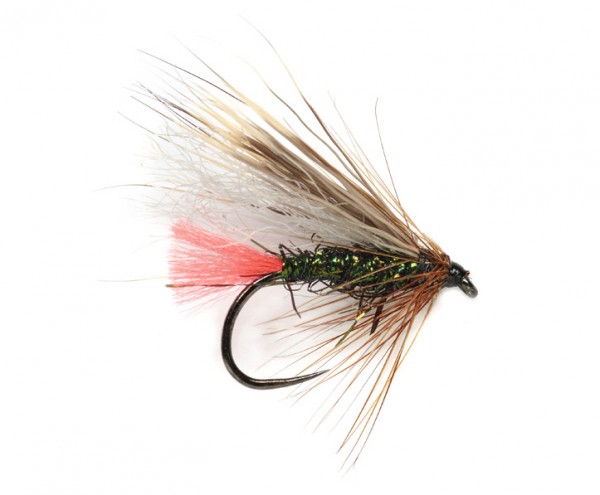 Fulling Mill Dry Fly - Red Tag Sedge Barbless
