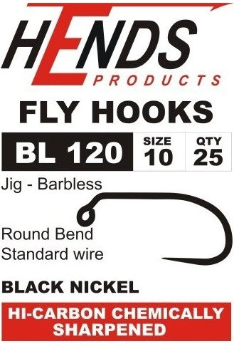 Hends BL 120 Jig Barbless Hook