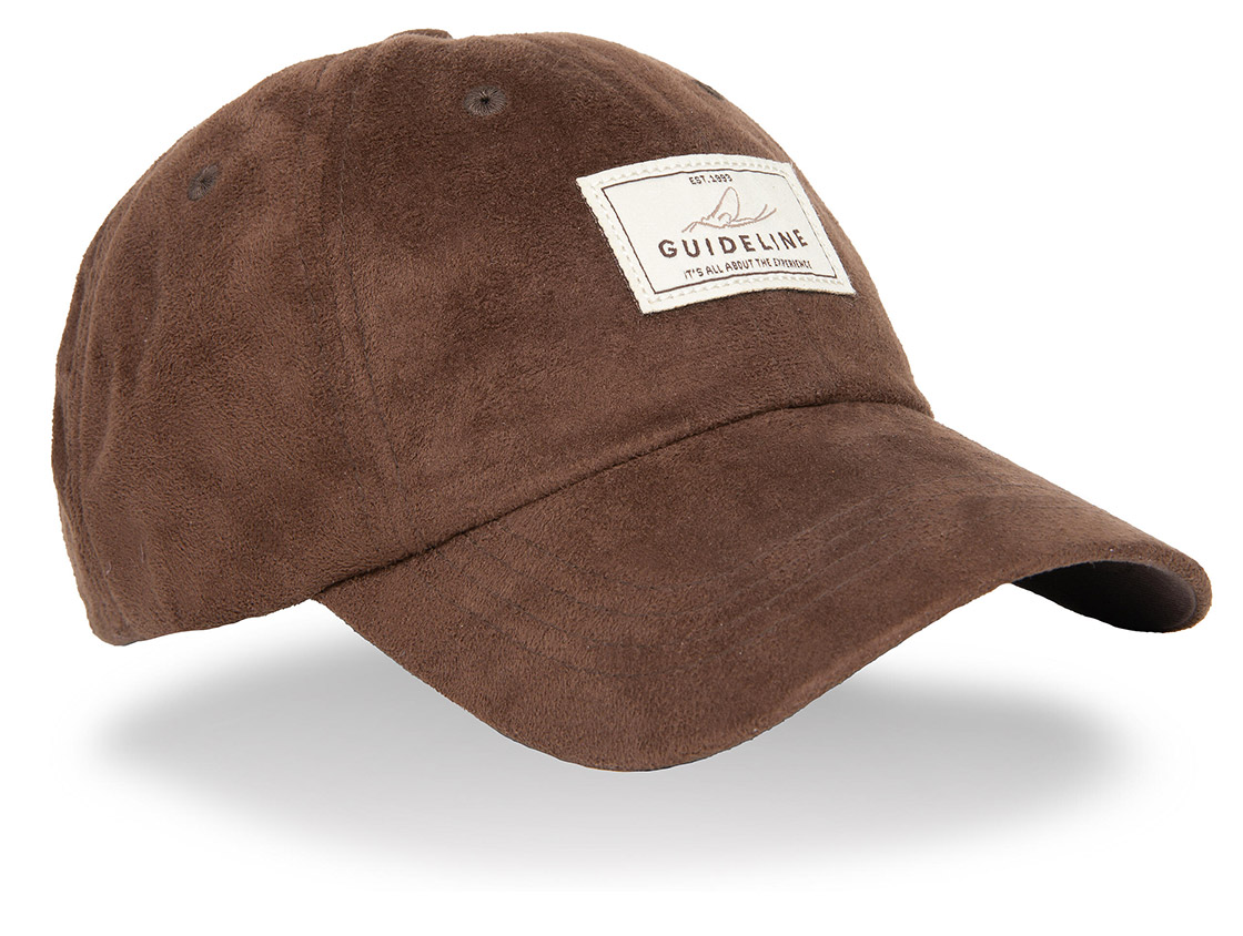 Guideline Mayfly Suede Cap dark brown Caps and Hats Headwear