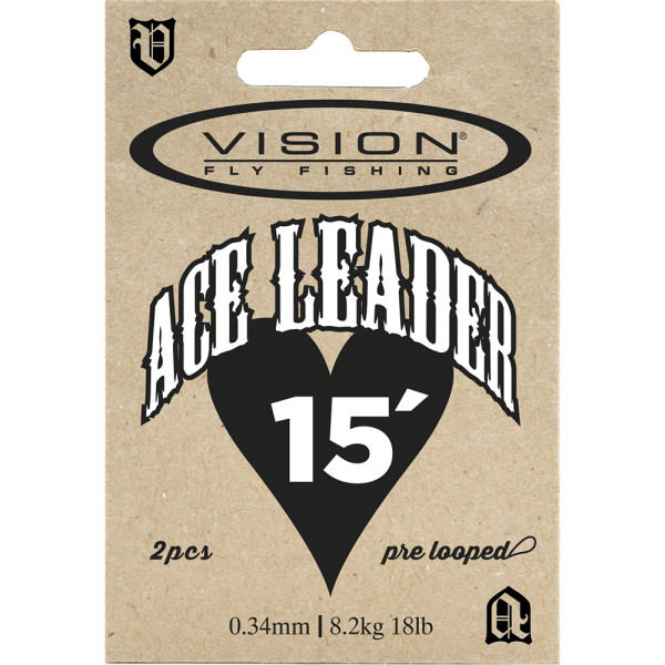 Vision ACE Leader Vorfach 15 ft 2er Set